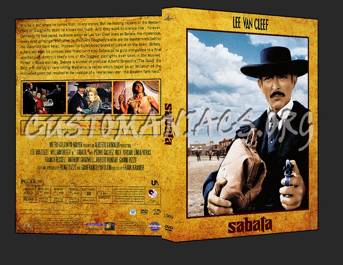 Western Collection - Sabata 1969 dvd cover