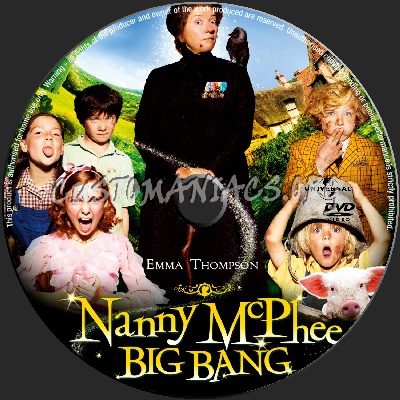 Nanny McPhee dvd label