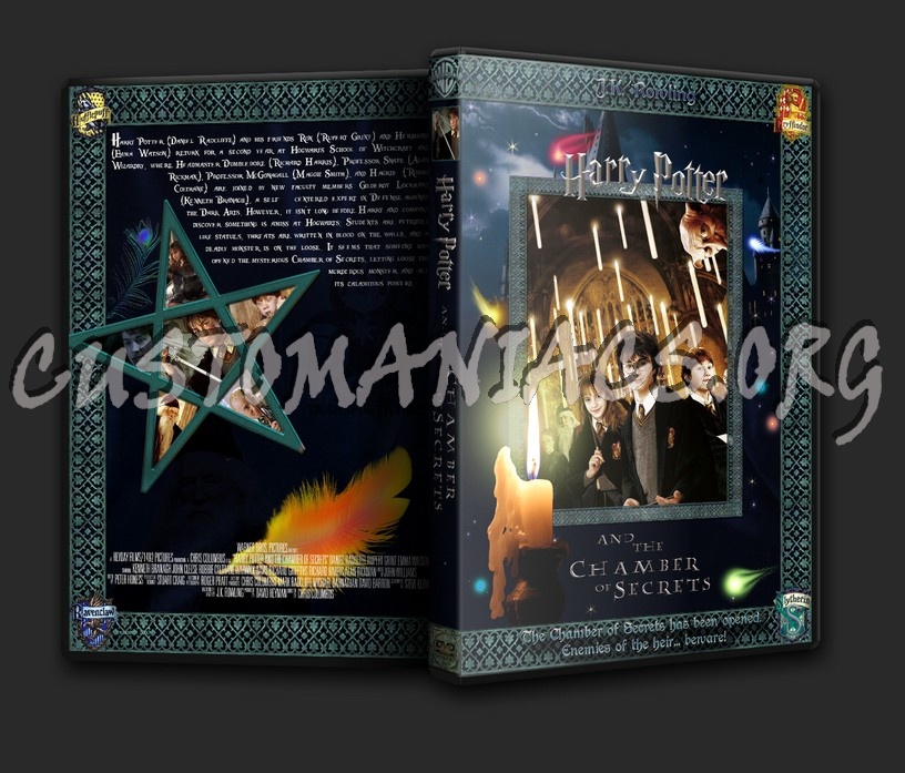 Harry Potter and the Chamber of Secrets dvd cover