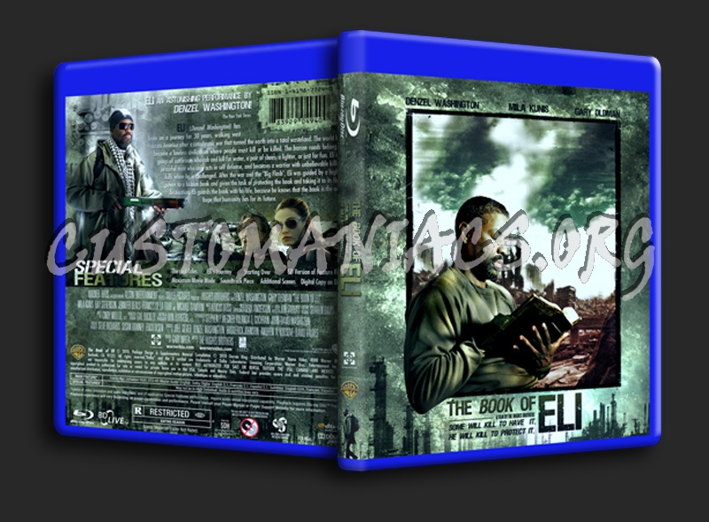 The Book Of Eli blu-ray cover