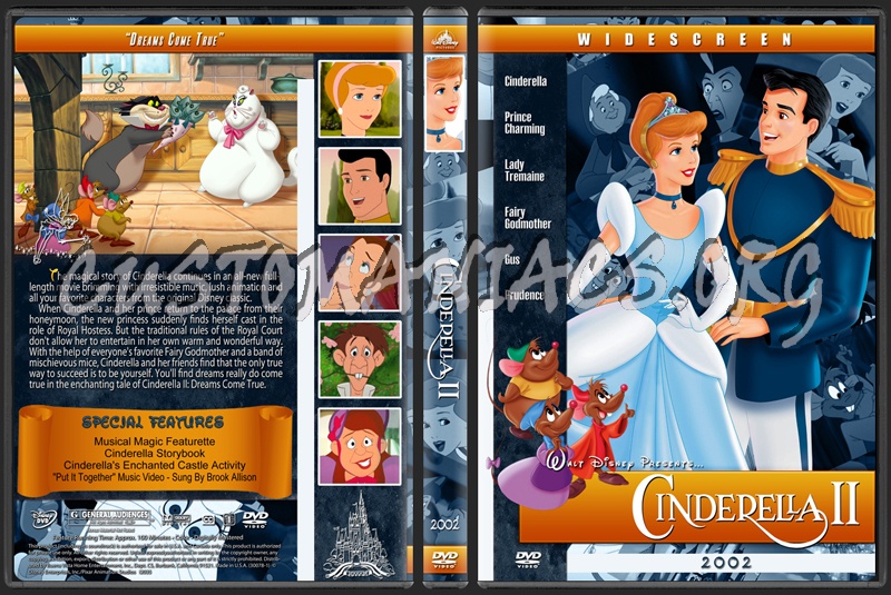 Cinderella 2 - 2002 dvd cover