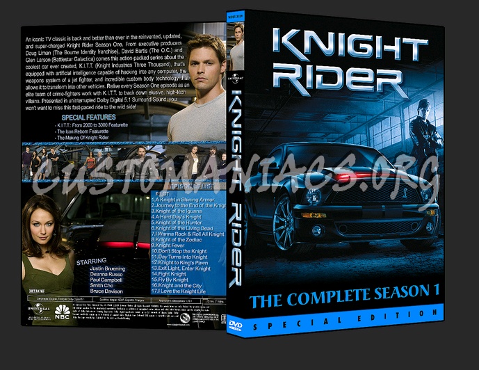 Knight Rider (2008) dvd cover