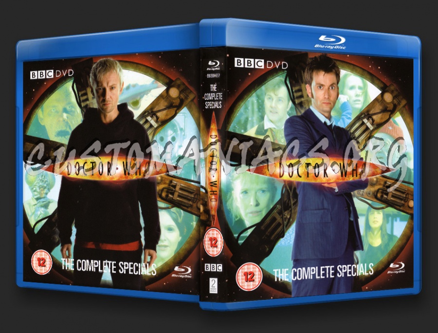 Doctor Who The Complete Specials blu-ray cover