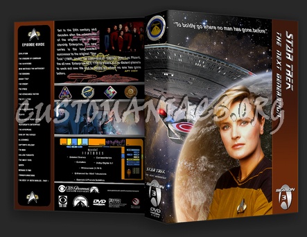 Star Trek The Next Generation dvd cover