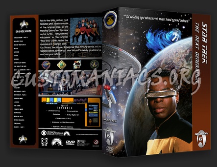 Star Trek The Next Generation dvd cover