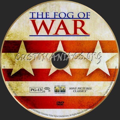 The Fog of War dvd label