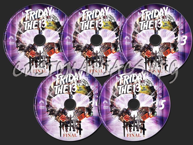 Friday the 13th The Series Final Season dvd label
