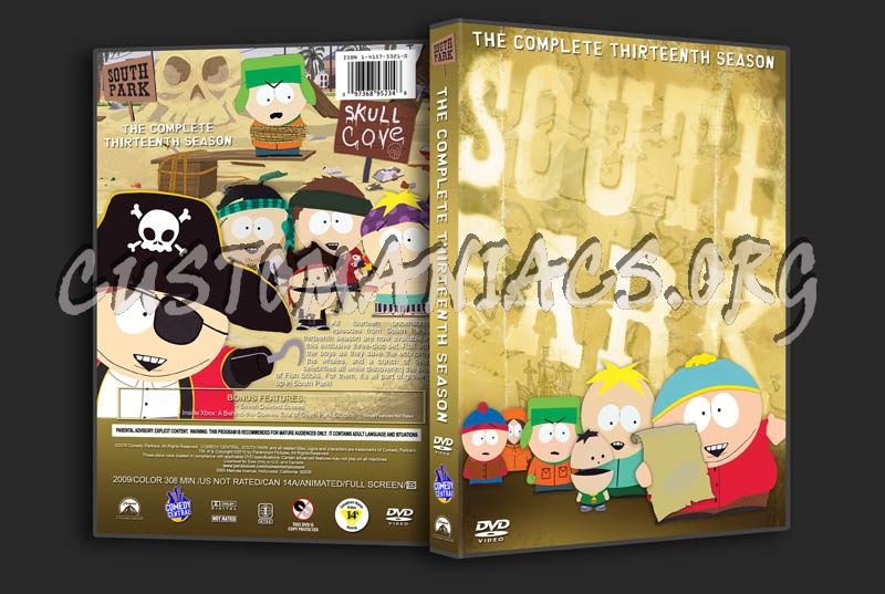 South Park - Season 13 dvd cover