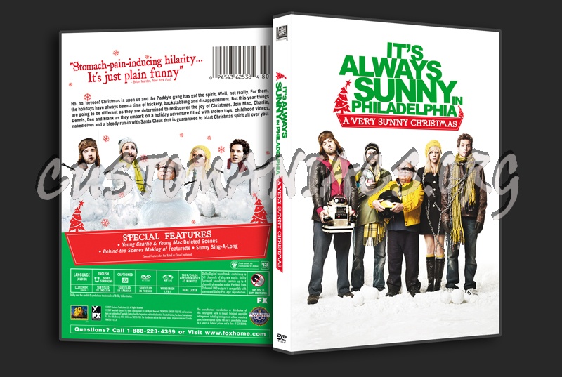 It's Always Sunny in Philadelphia A Very Sunny Christmas dvd cover