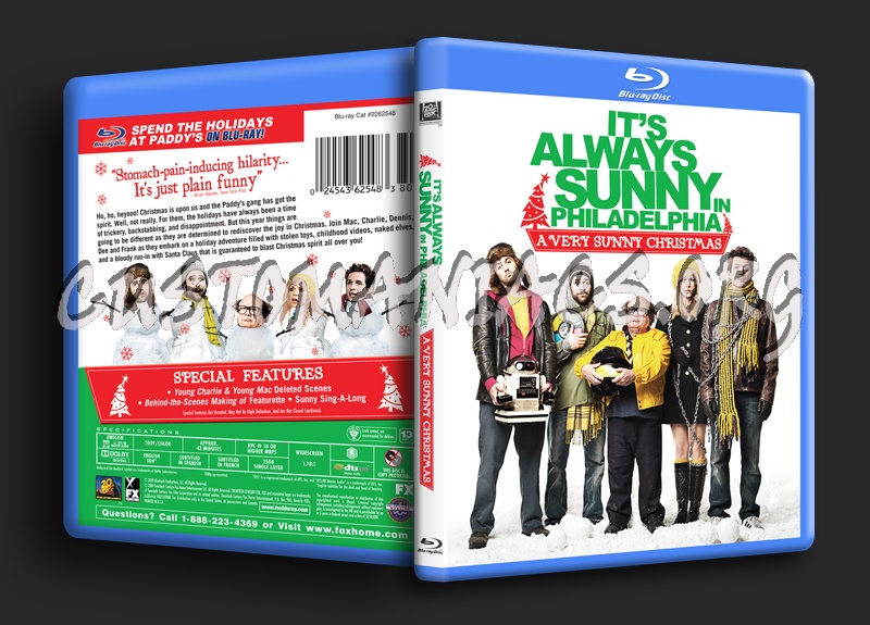 It's Always Sunny in Philadelphia A Very Sunny Christmas blu-ray cover