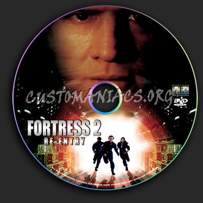 Fortress 2 dvd label