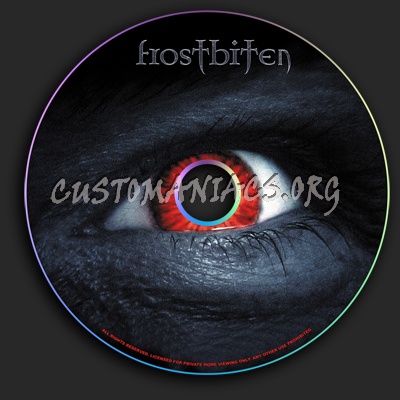 Frostbiten dvd label