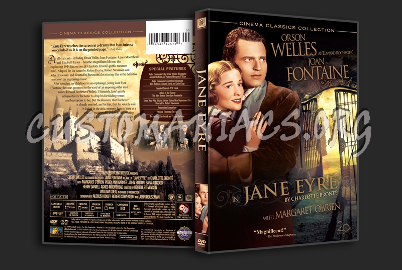 Jane Eyre dvd cover