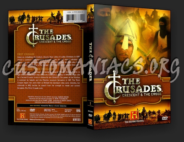 The Crusades, Crescent & the Cross dvd cover