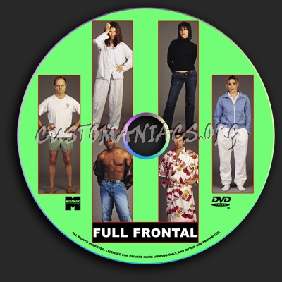 Full Frontal dvd label