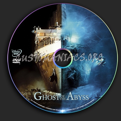 Ghost of the Abyss dvd label