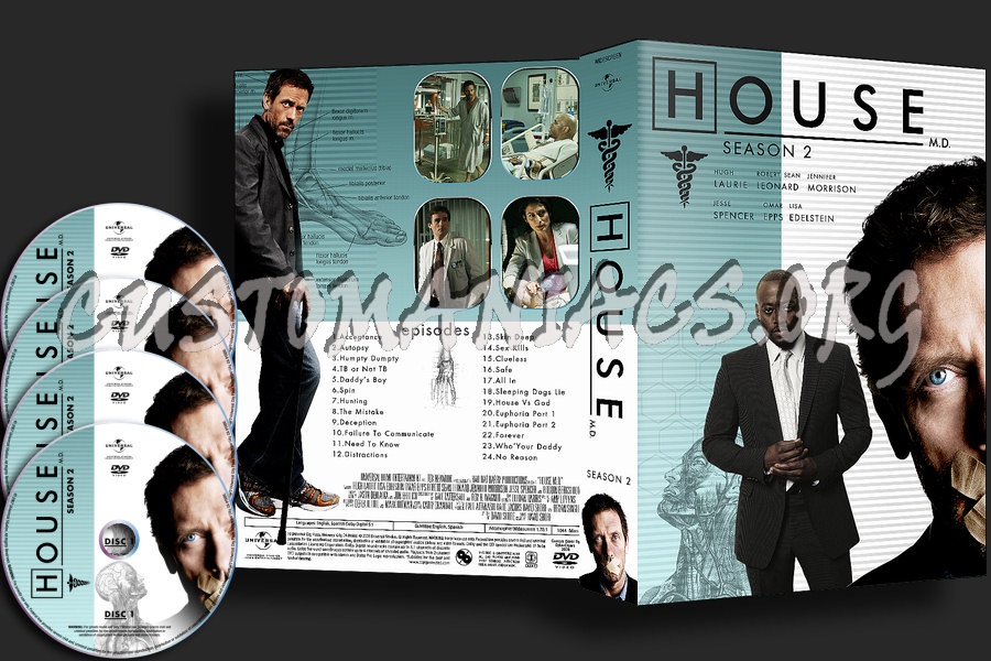 House Season 2 dvd cover