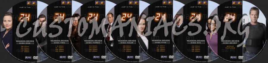 24 Season 7 dvd label
