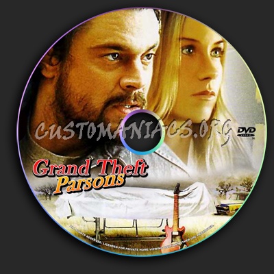 Grand Theft Parsons dvd label