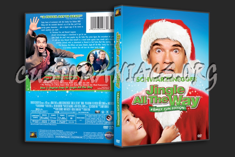 Jingle All the Way dvd cover