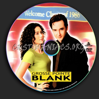 Grosse Pointe Blank dvd label
