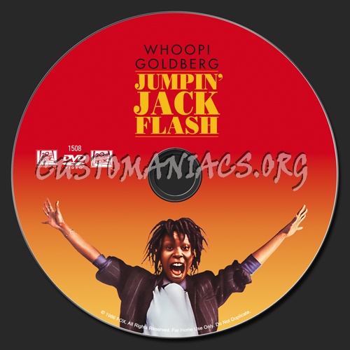 Jumpin' Jack Flash dvd label