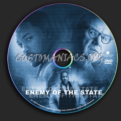 Enemy of the State dvd label
