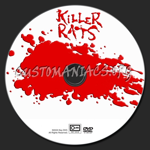 Killer Rats dvd label