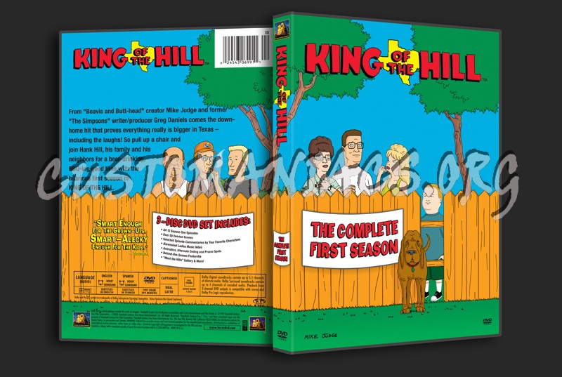 King of the Hill Season 1 dvd cover