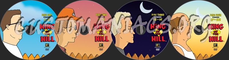 King of the Hill Season 2 dvd label