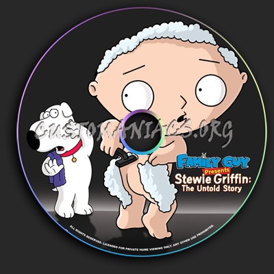 Family Guy The Movie dvd label