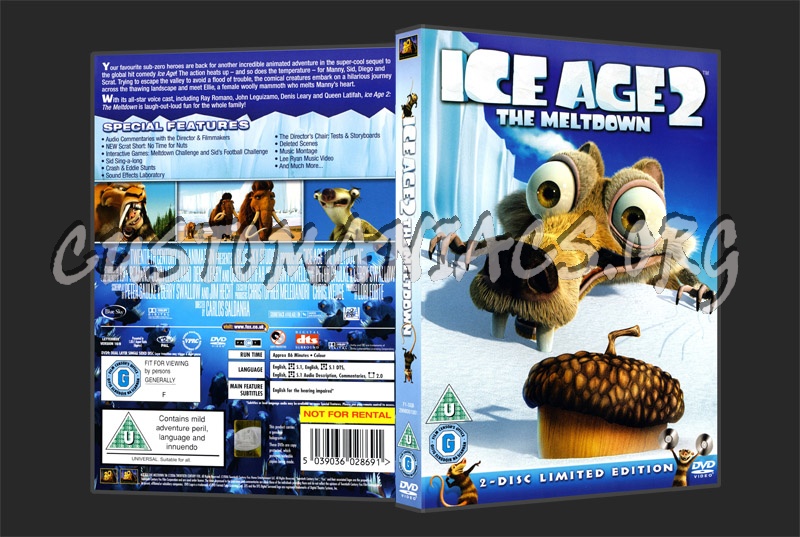 Ice Age 2 dvd cover