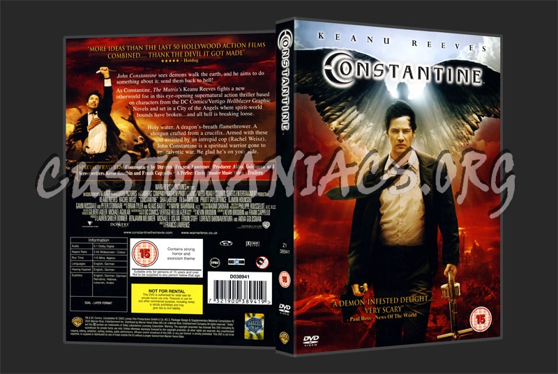 Constantine dvd cover