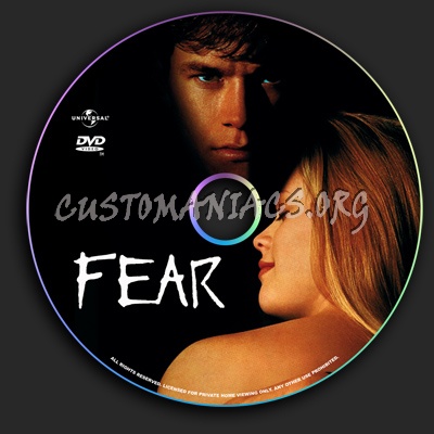 Fear dvd label