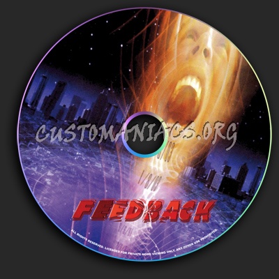 Feedback dvd label