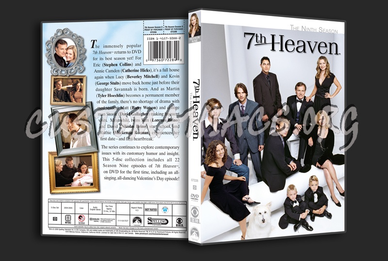 7th Heaven Season 9 dvd cover