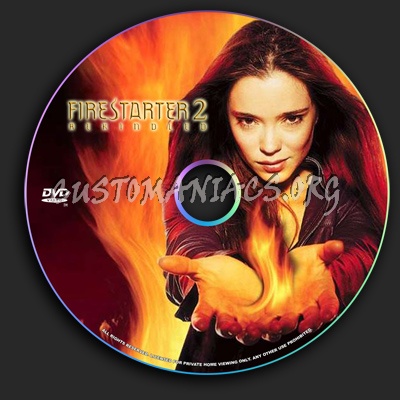 Firestarter 2 dvd label