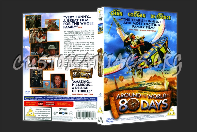 Around The World In 80 Days dvd cover