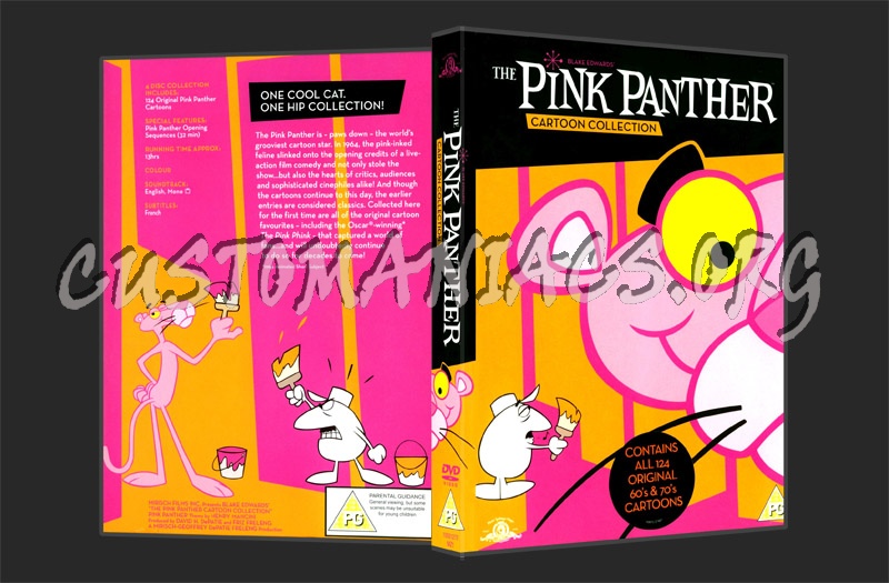 The Pink Panther Cartoon Collection dvd cover