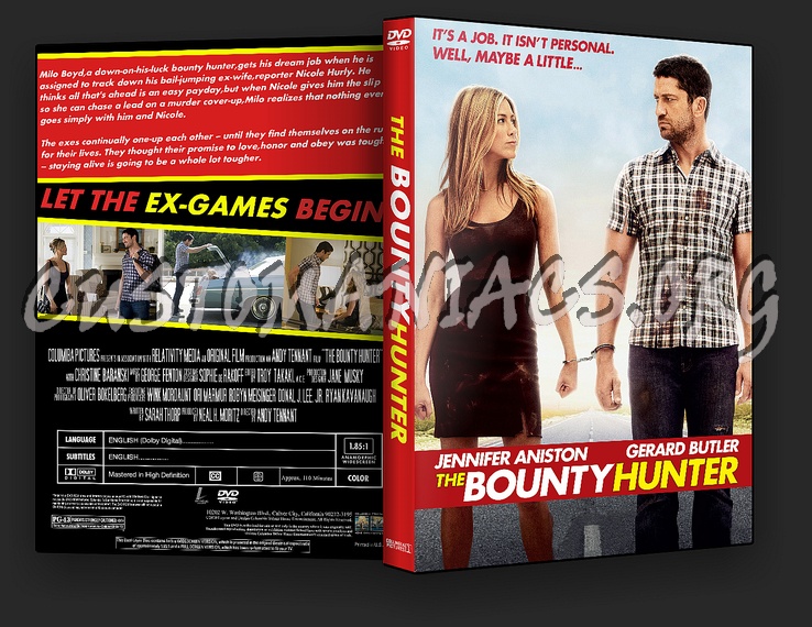 The Bounty Hunter dvd cover