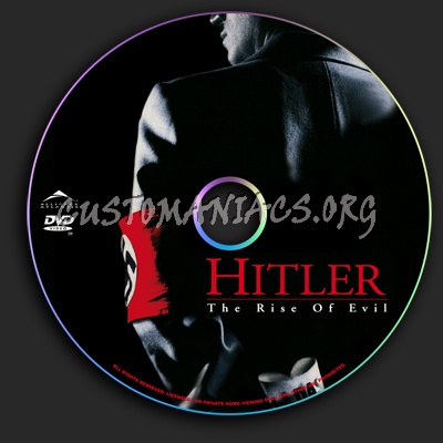 Hitler the Rise of Evil dvd label