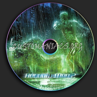 Hollow Man 2 dvd label