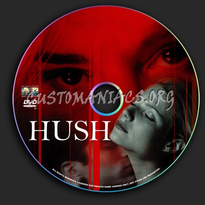 Hush dvd label