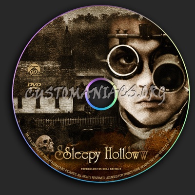 Sleepy Hollow dvd label