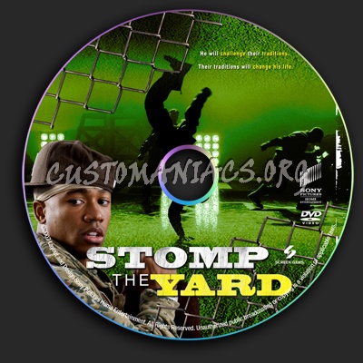Stomp The Yard dvd label