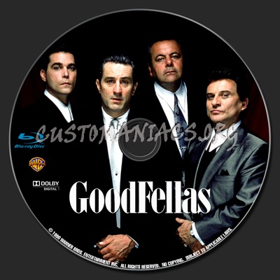 Goodfellas blu-ray label