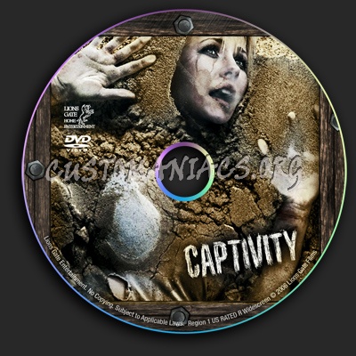 Captivity dvd label