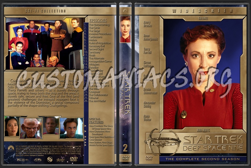 Deep Space Nine dvd cover