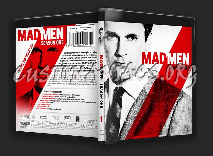 MAD MEN Season 1 blu-ray cover