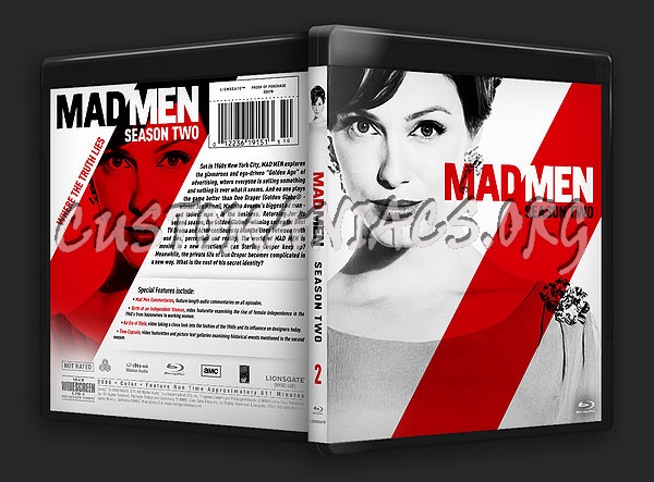 MAD MEN Season 2 blu-ray cover